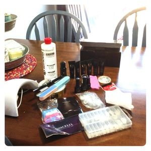 Poly gel manicure set--Amazon brand